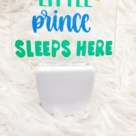 Prince OR Princess Night Light, Nursery Night Light - Picture 5 of 12